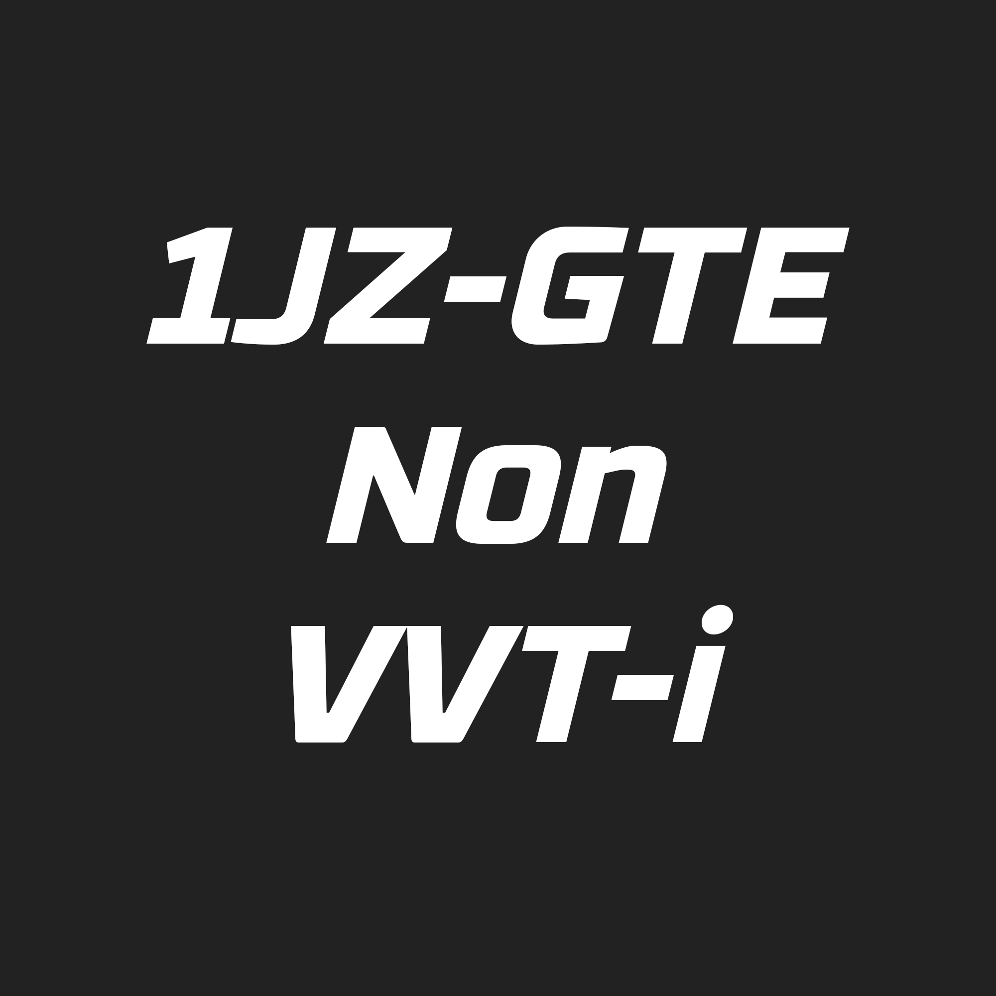 1JZGTE Non VVTI