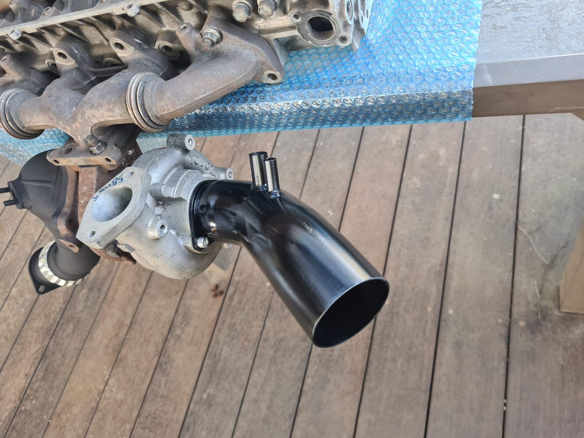 Kurts JZ Customs JZX110 / JZS171 J-pipe Delete Kit